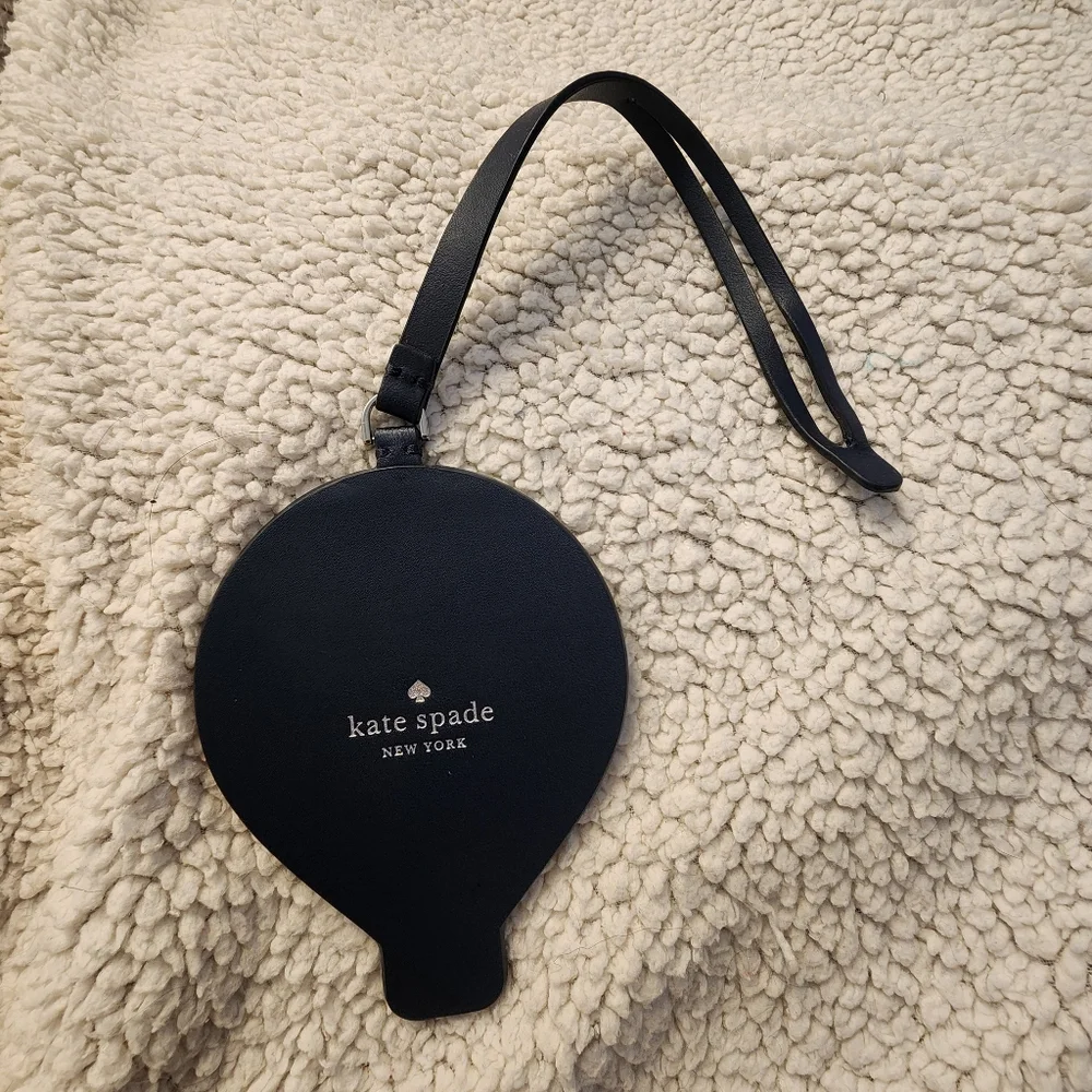 Kate Spade New York Hot Air Balloon Keychain Bag Flair Luggage Tag